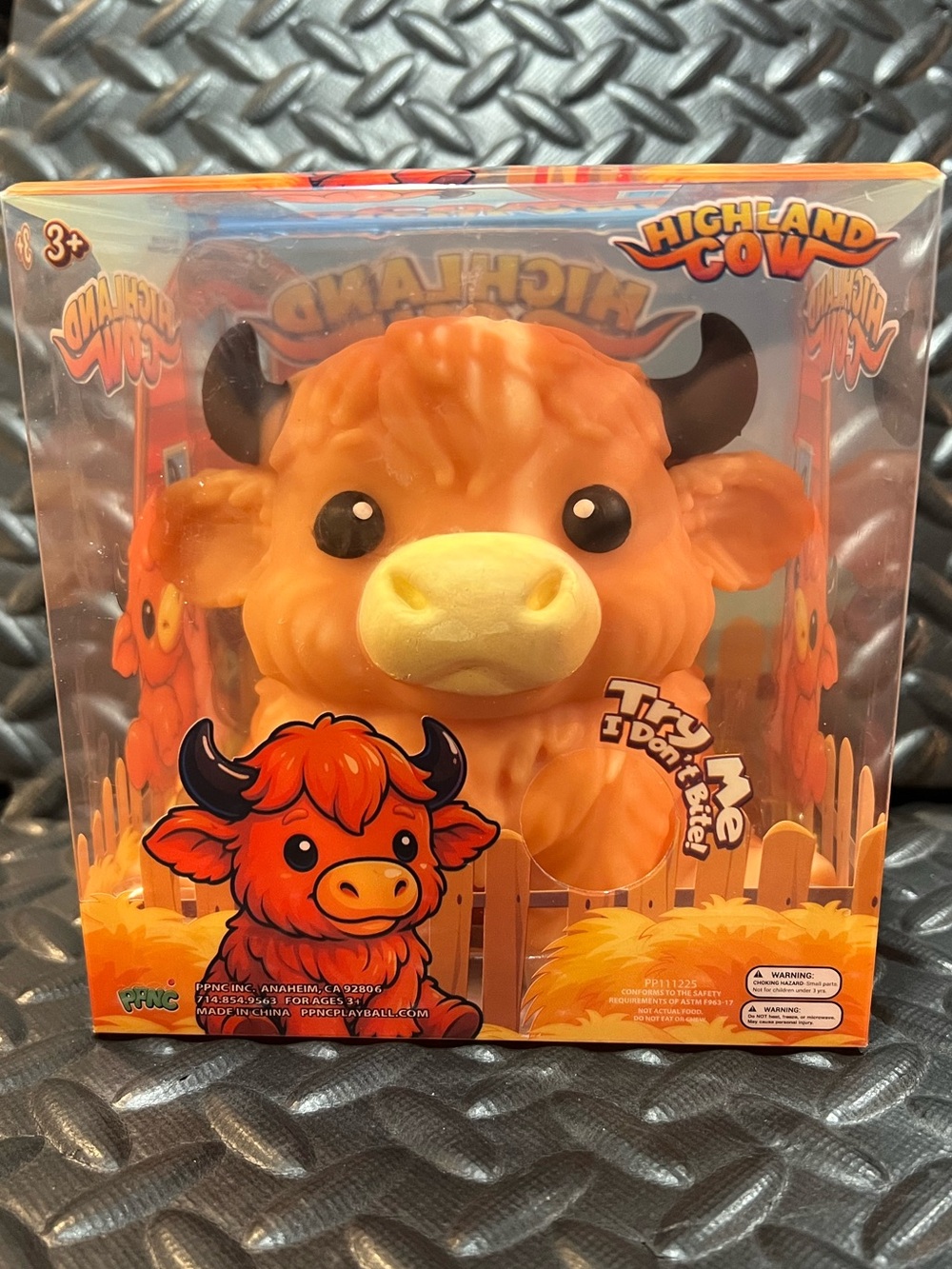 Highland Cow viral Squeeze Toy